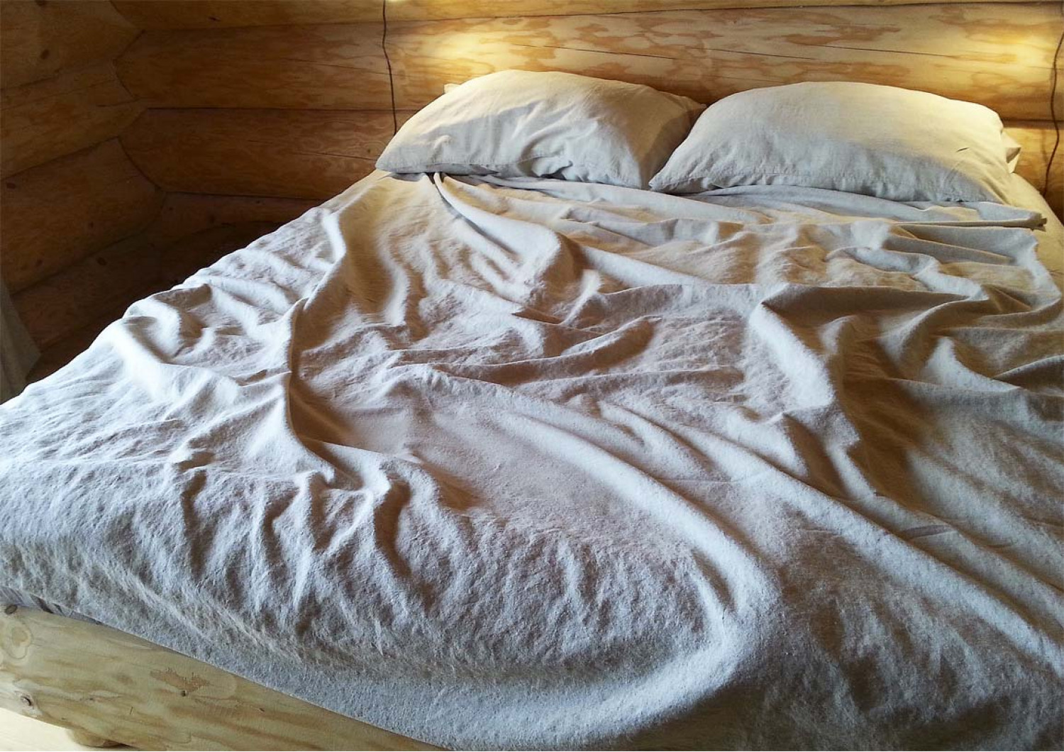 100 Linen Bed Set Lk 03 Very Soft Stonewashed